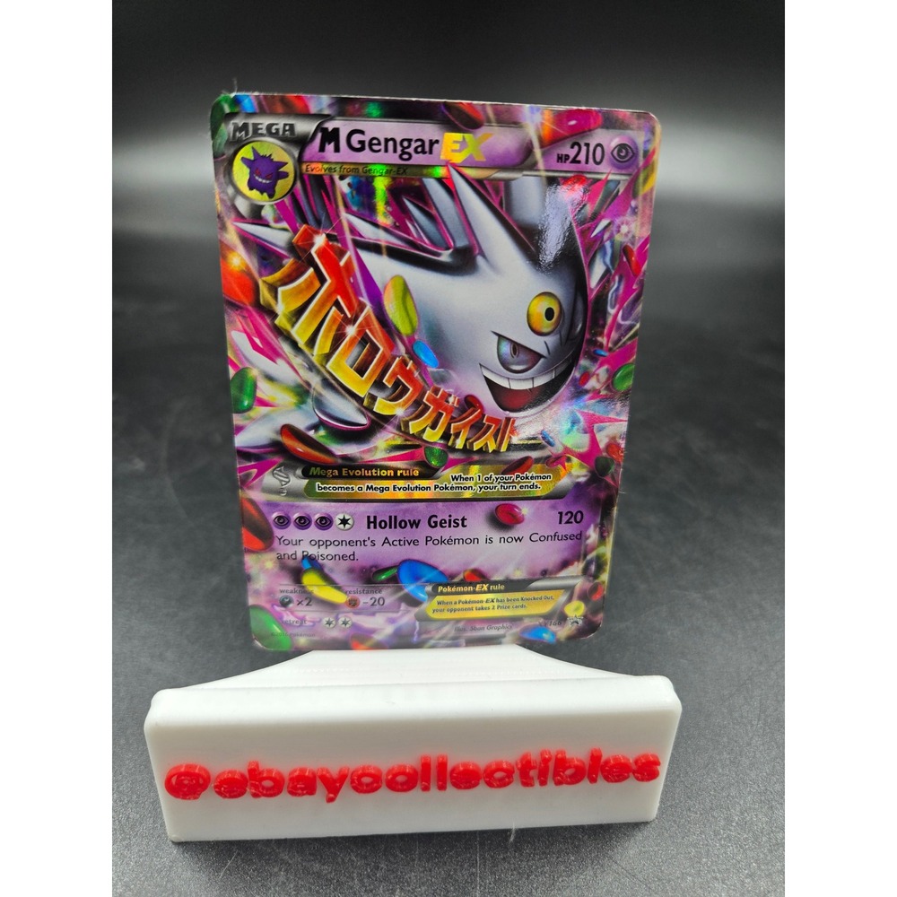 Pokemon M Gengar EX XY166 Full Art Ultra Rare Holo Promo Card XY Series